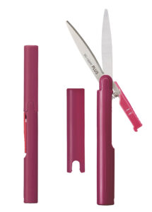 248708-EC Škare PLUS džepne sklopive 13,5 cm SC-130PF WR t.crvene 35699 bls P12/240