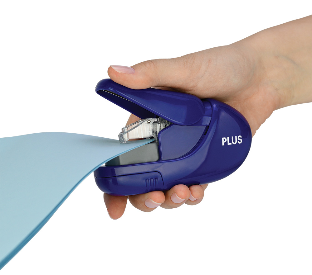 248711-EC Klamerica PLUS BEZ spajalica do 5 list. plava SL-106AB 31147 bls P5/60