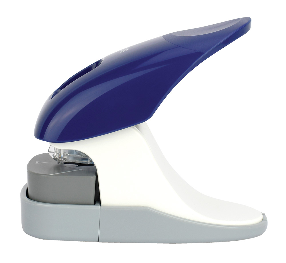 248712-EC Klamerica PLUS BEZ spajalica do 10 list. plava + bušilica SL-112A 31260 bls P20