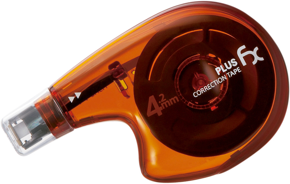 248715-EC Korektor u traci PLUS 5mm x 10m, flexi ravni vrh WH-024-OR 43133 bls P10/300