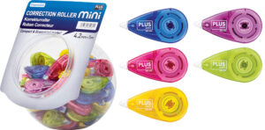 248716-EC Korektor u traci PLUS 5mmx6m, rav. vrh SORT5boja kugla 50kom WH-505-50 51660 P50