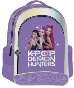 248739-EC Ruksak KPop Demon Hunters 2 zipa 41x31x15 cm P6/24