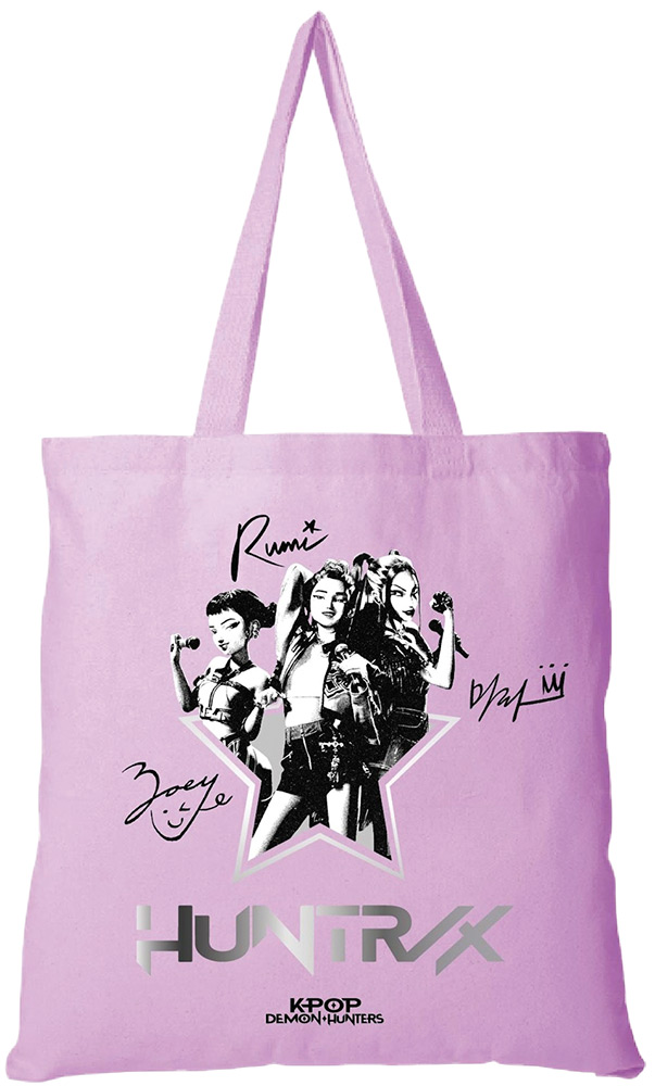 248740-EC Torba shopping KPop Demon Hunters pamučna 37x41cm P6/48