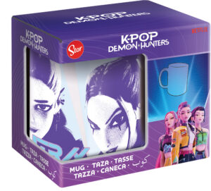 248742-EC Šalica KPop Demon Hunters Huntrix 325ml u poklon kutiji P6/36