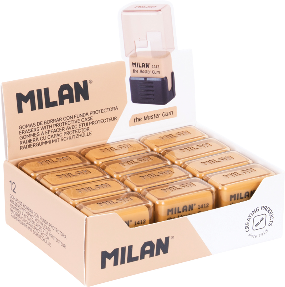 248860-EC Gumica MILAN The Master Gum sa zaštitim kućištem u displeju P12/120/360
