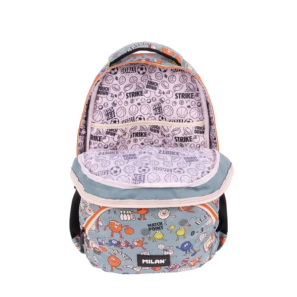 248997-EC Ruksak MILAN Sports, 4 zipa 25lit, zeleni P5