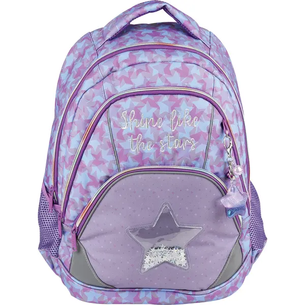 247121-EC Ruksak ergonomski Soft Street GLITTER STAR P10