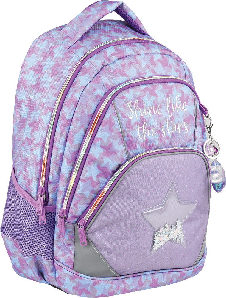 247121-EC Ruksak ergonomski Soft Street GLITTER STAR P10