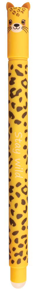248752-EC Gel pen 0,7 piši briši EBERHARD FABER Erase it! Leopard, plava P12/144