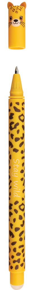 248752-EC Gel pen 0,7 piši briši EBERHARD FABER Erase it! Leopard, plava P12/144