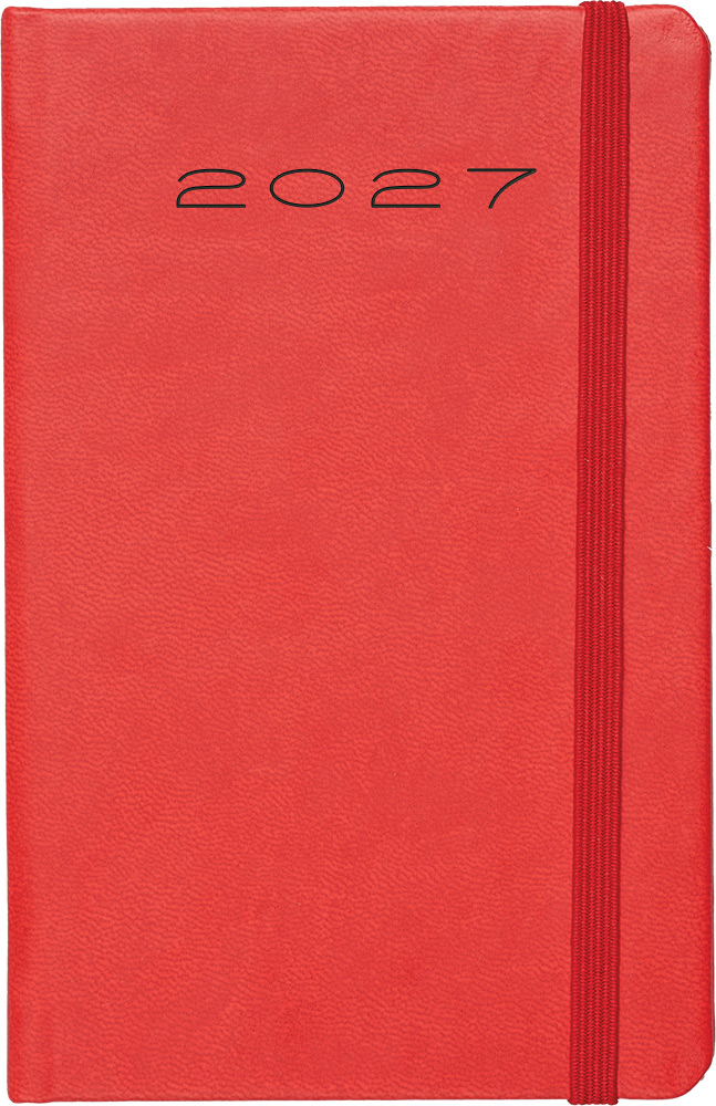 245377-EC Dnevnik MEDINA II planer A6 9x14cm crveni 994.356.30 P20 2025
