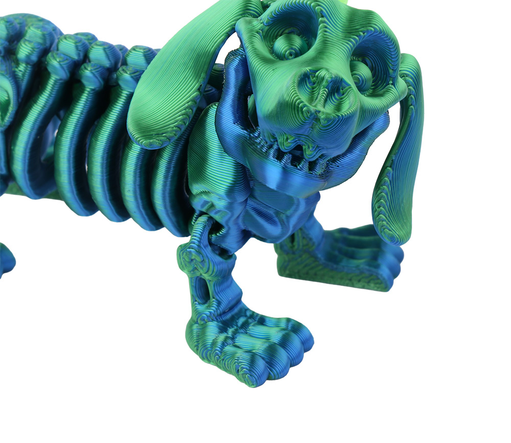 249035-EC Privjesak 3D printani Pas, sort 2 boje P500