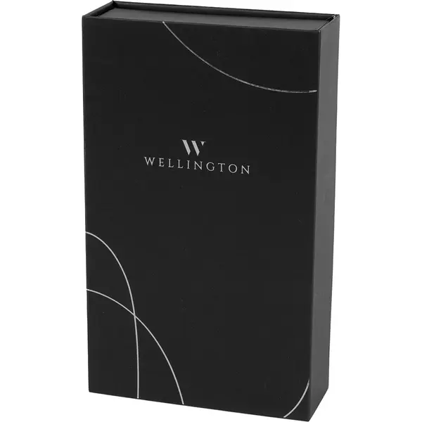 249615-EC Set pisaći Wellington Hastur kemijska olovka i PU etui crni