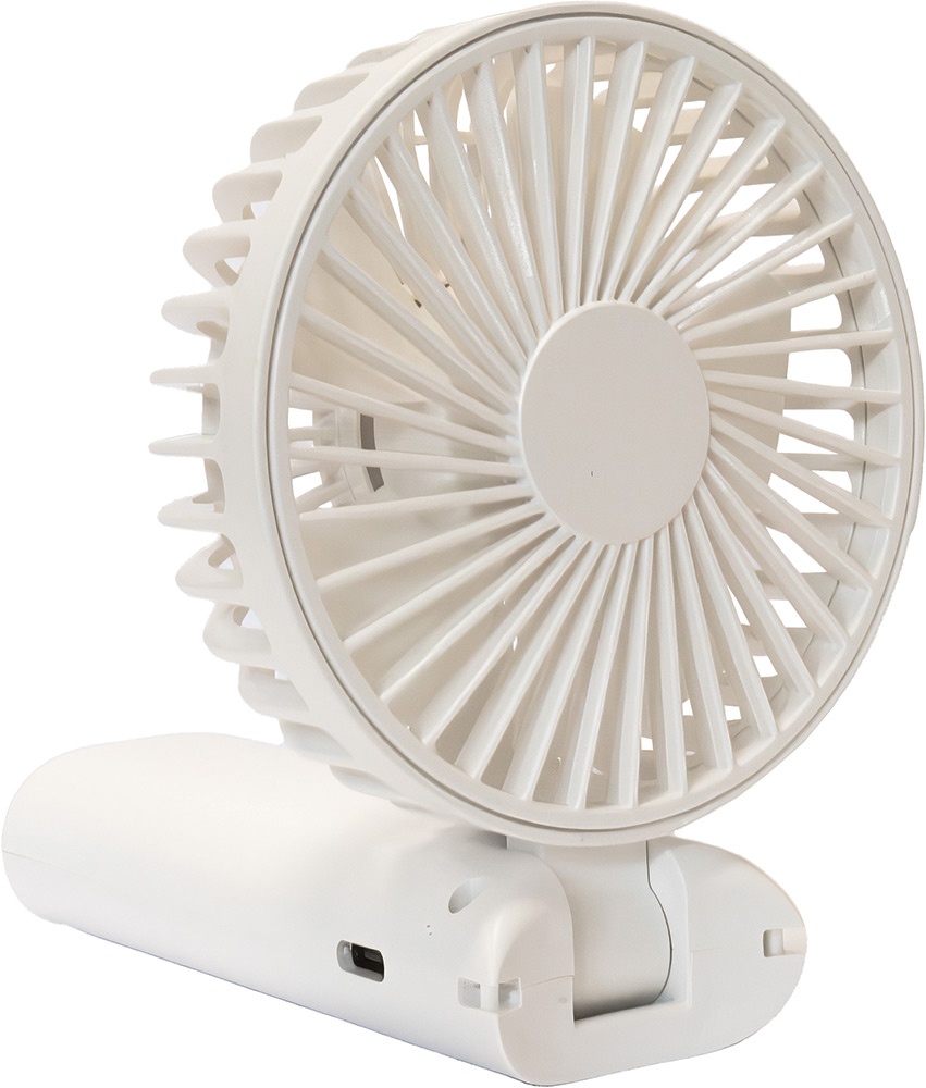 249684-EC Ventilator Blow ručni sklopivi s punjivom baterijom bijeli