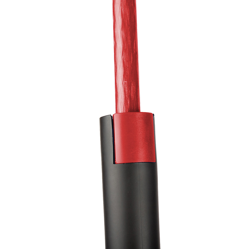 249695-EC Kišoran Yuki crno crveni 110cm, crna ručka AO