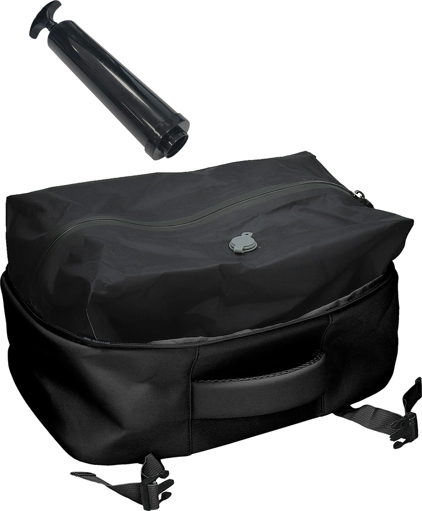249710-EC Ruksak putni Atlas s pumpom crni