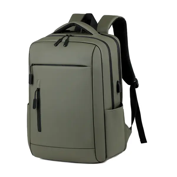 249714-EC Ruksak poslovni Sleek maslinasti