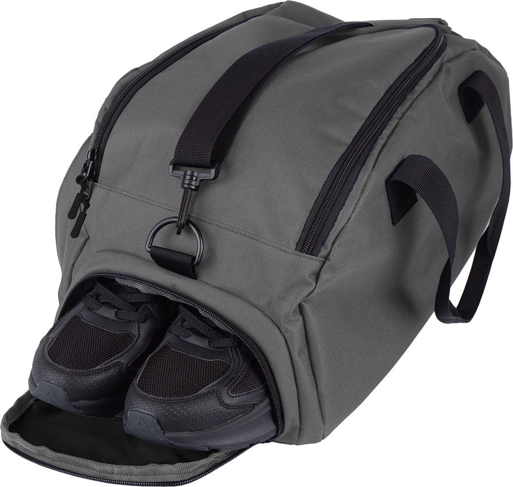 249729-EC Torba sportska i ruksak 2u1 Bold siva
