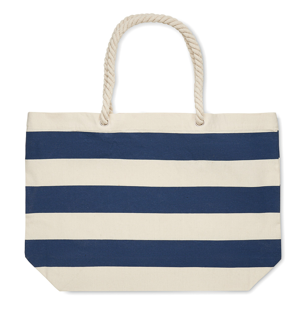 249739-EC Torba za plažu ili kupovinu Heaven Stripe plavo bijela