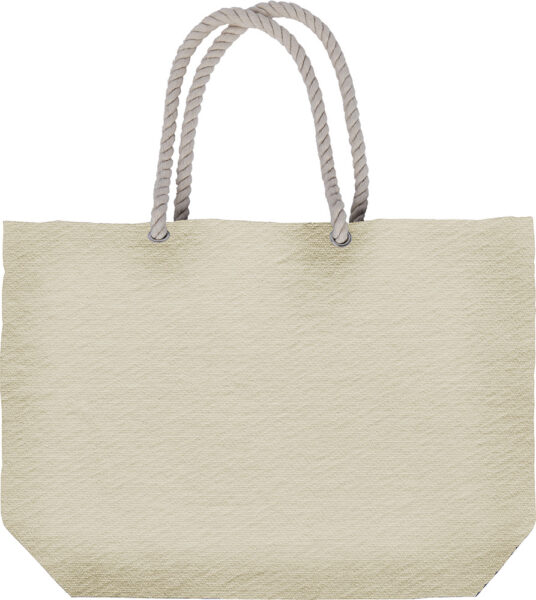 249769-EC Torba za plažu Velas Natur 280gsm 39x55x15cm