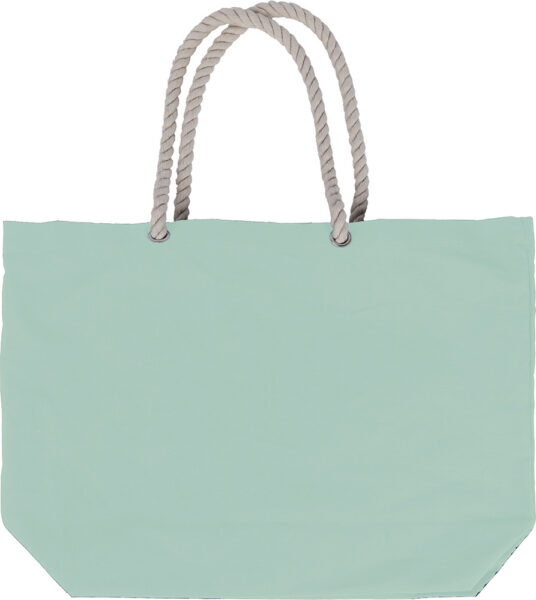 249770-EC Torba za plažu Velas mint zelena 280gsm 39x55x15cm