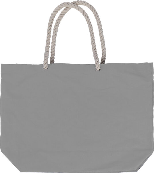 249772-EC Torba za plažu  Velas siva 280gsm 39x55x15cm