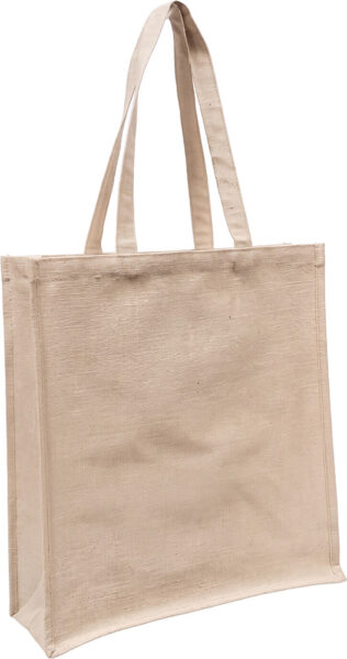 249777-EC Torba shopping Nazat od jute laminirana 42x38x12 cm