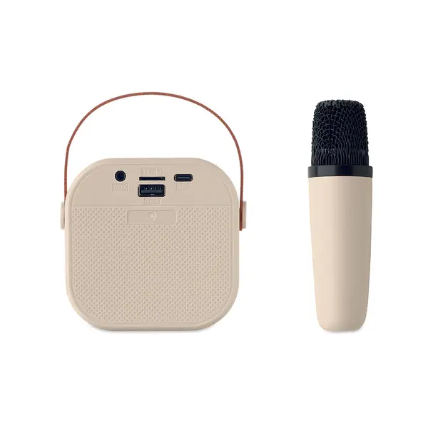 249798-EC Karaoke set zvučnik 5W s led svjetlom i mikrofonom