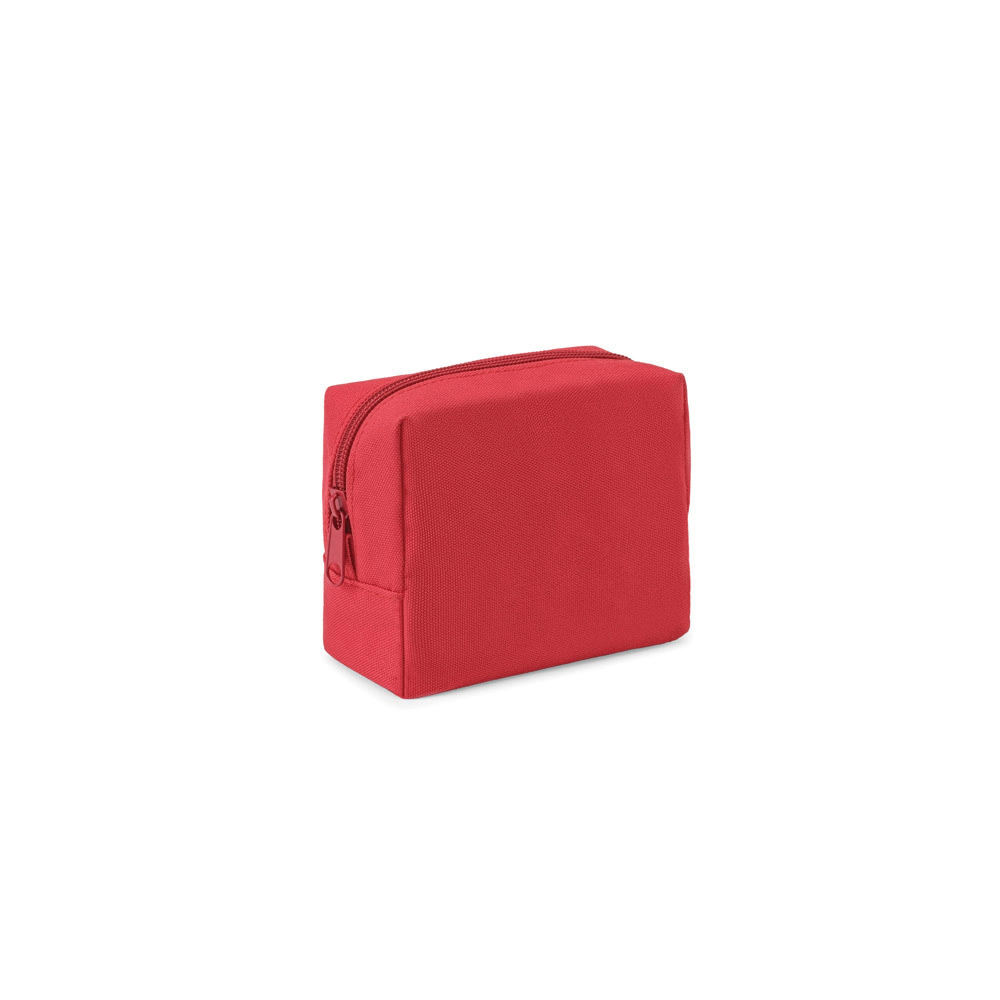 249816-EC Torbica toaletna Chloe 600D 12,5x10,5x6,5 cm crvena