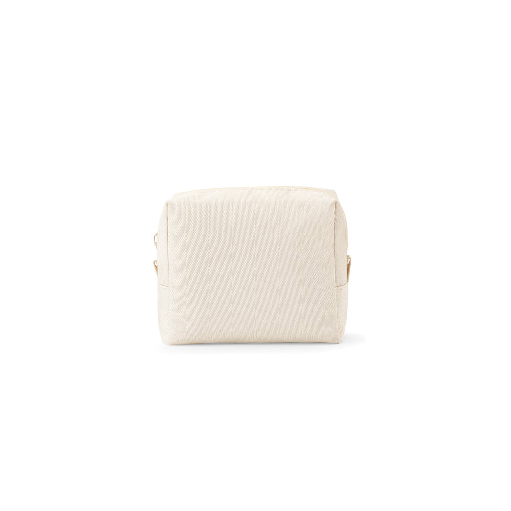 249817-EC Torbica toaletna Chloe 600D 12,5x10,5x6,5 cm bež