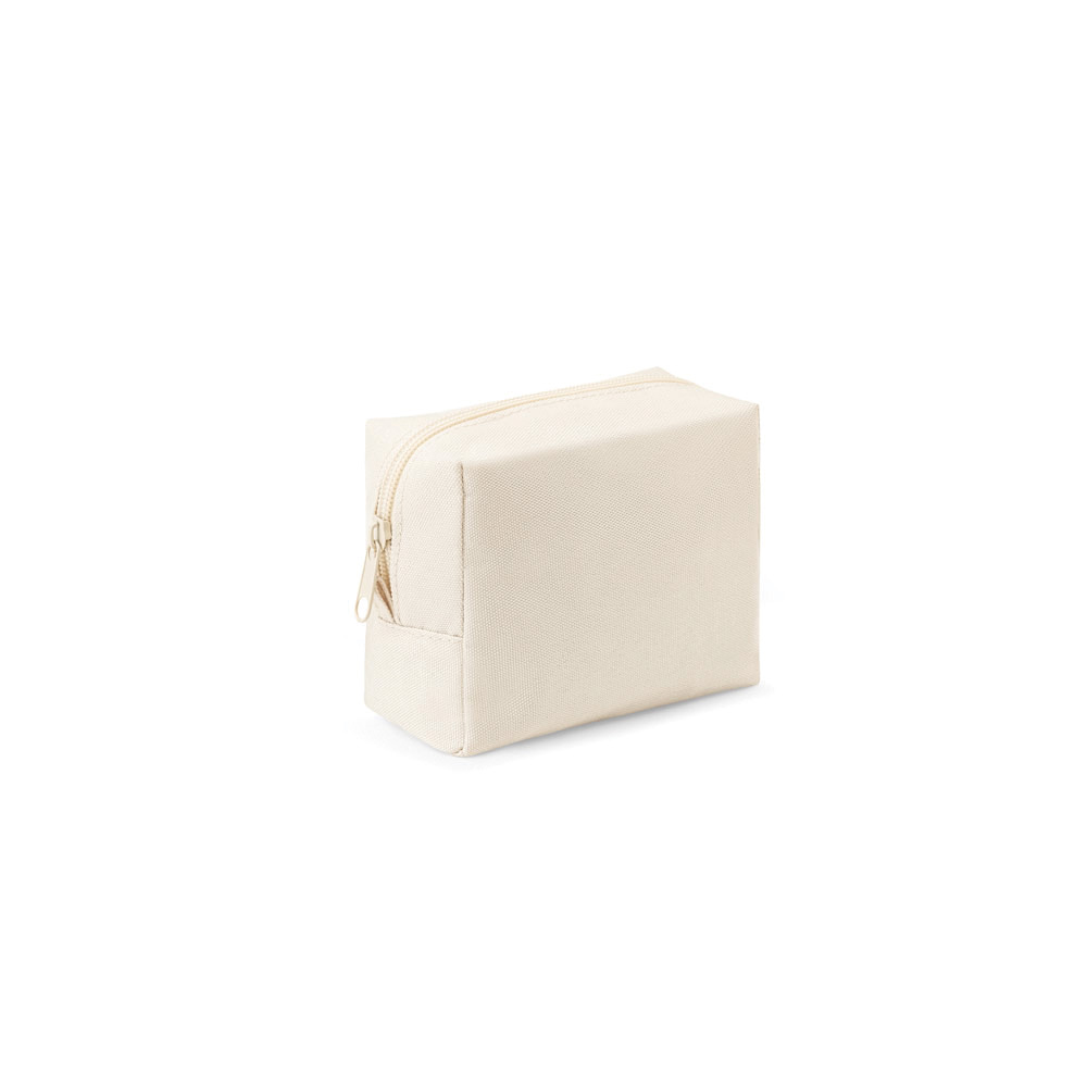 249817-EC Torbica toaletna Chloe 600D 12,5x10,5x6,5 cm bež
