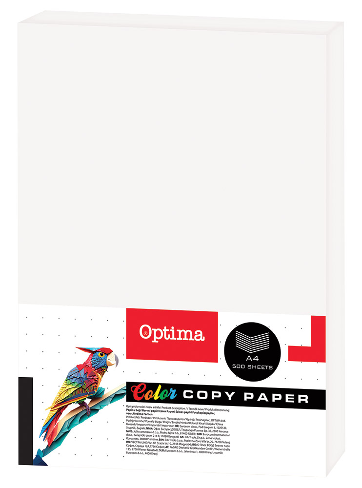 244861-EC Papir fotok. OPTIMA A4 BIJELI 80gr. 100/1 P22