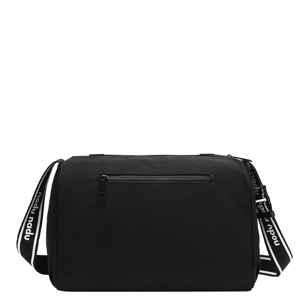 249057-EC Torba fashion NODUNADU Black FW26 34x23x17 cm NN1206-BK P24