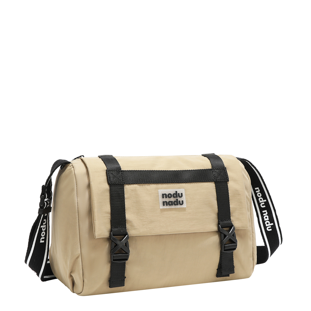 249058-EC Torba fashion NODUNADU Taupe FW26 34x23x17 cm NN1206-TP P24