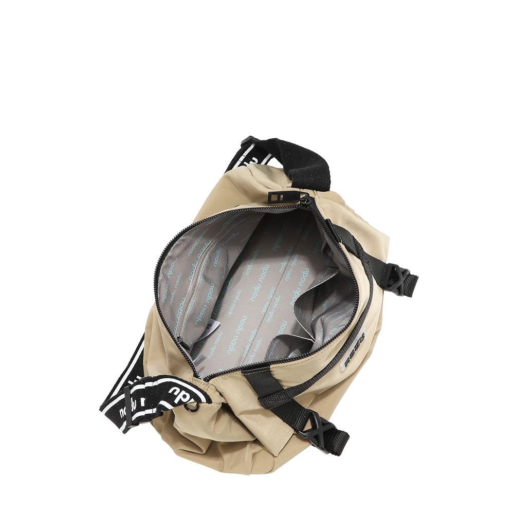 249058-EC Torba fashion NODUNADU Taupe FW26 34x23x17 cm NN1206-TP P24