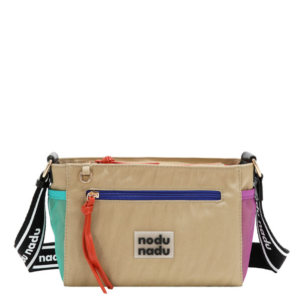 Torba fashion NODUNADU Taupe FW26 23x16x11,5 cm NN1208-TP P24