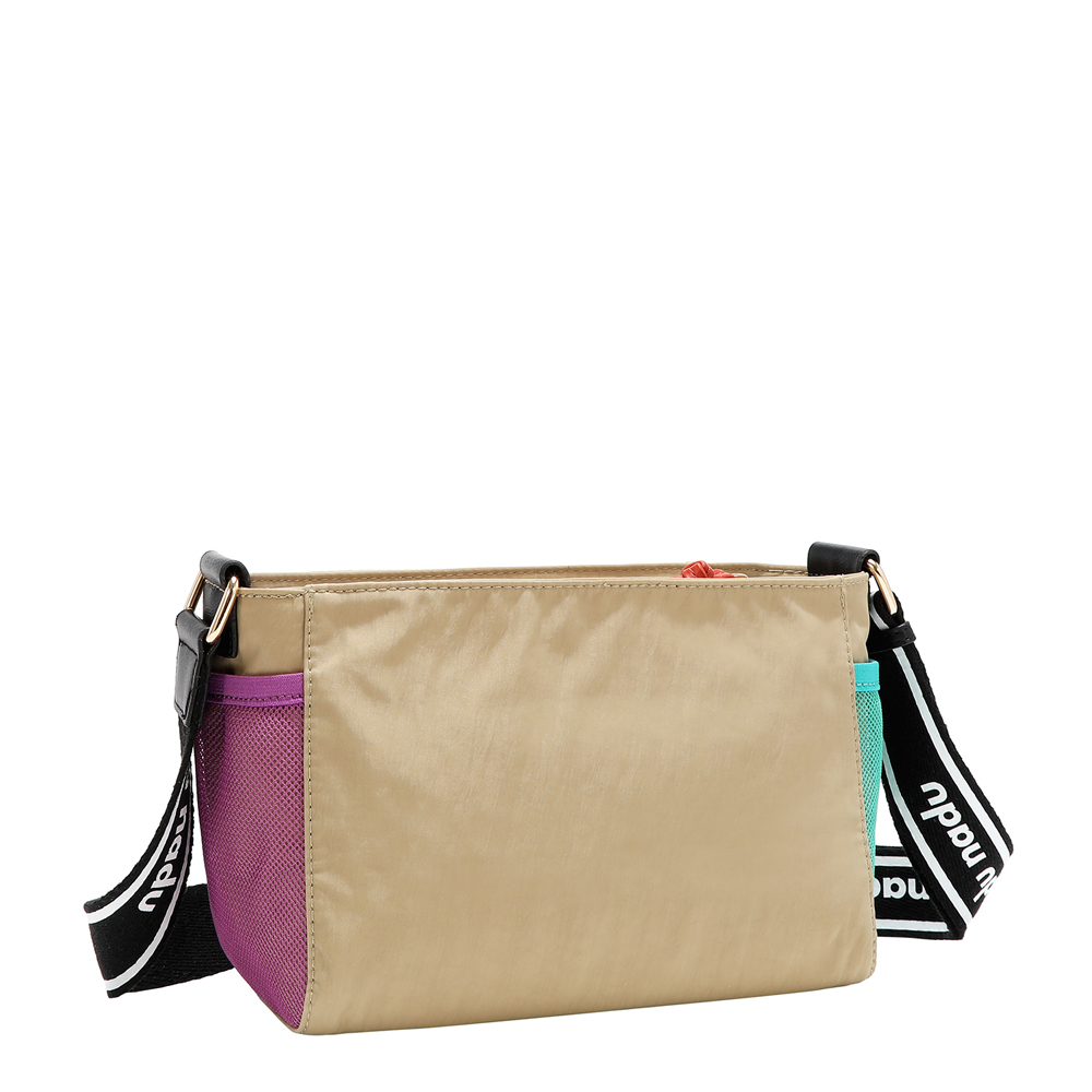249060-EC Torba fashion NODUNADU Taupe FW26 23x16x11,5 cm NN1208-TP P24