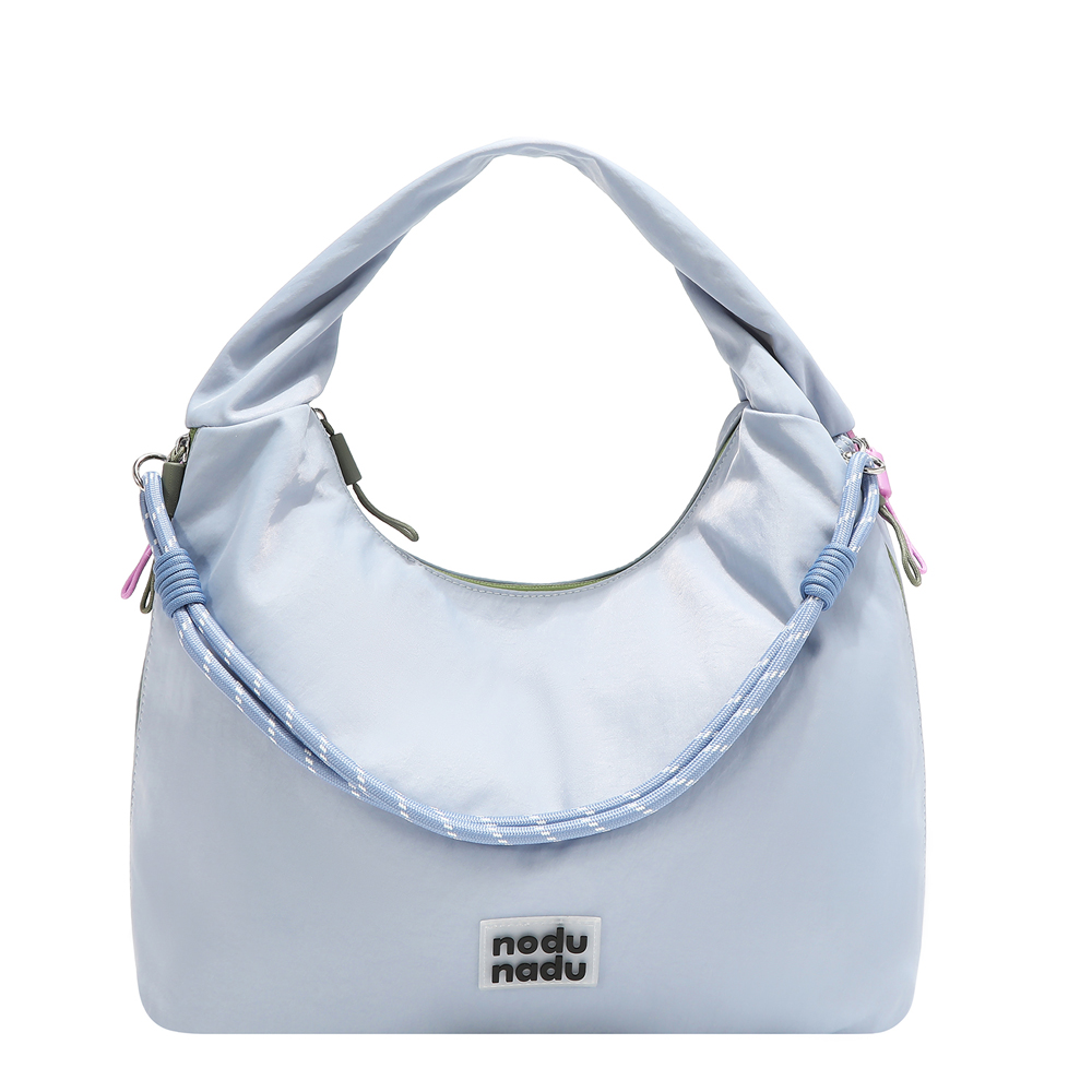 249084-EC Torba fashion NODUNADU Blue FW26 32x26x15 cm NN1210-BU P24