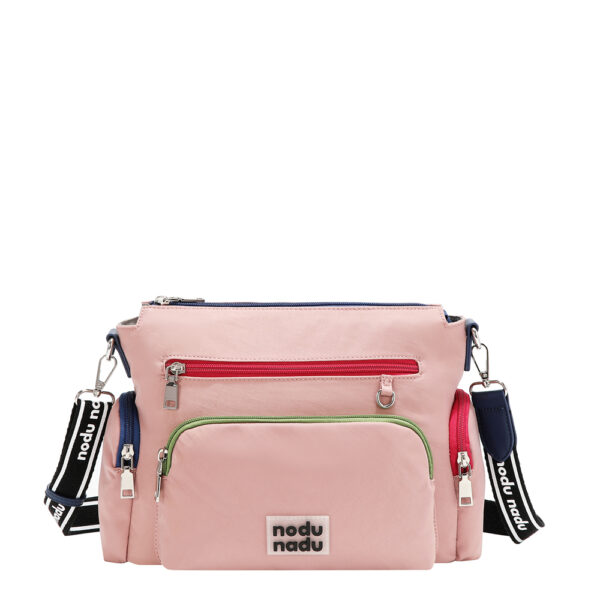 Torba fashion NODUNADU Pink FW26 29x21x11 cm NN1211-PK P24