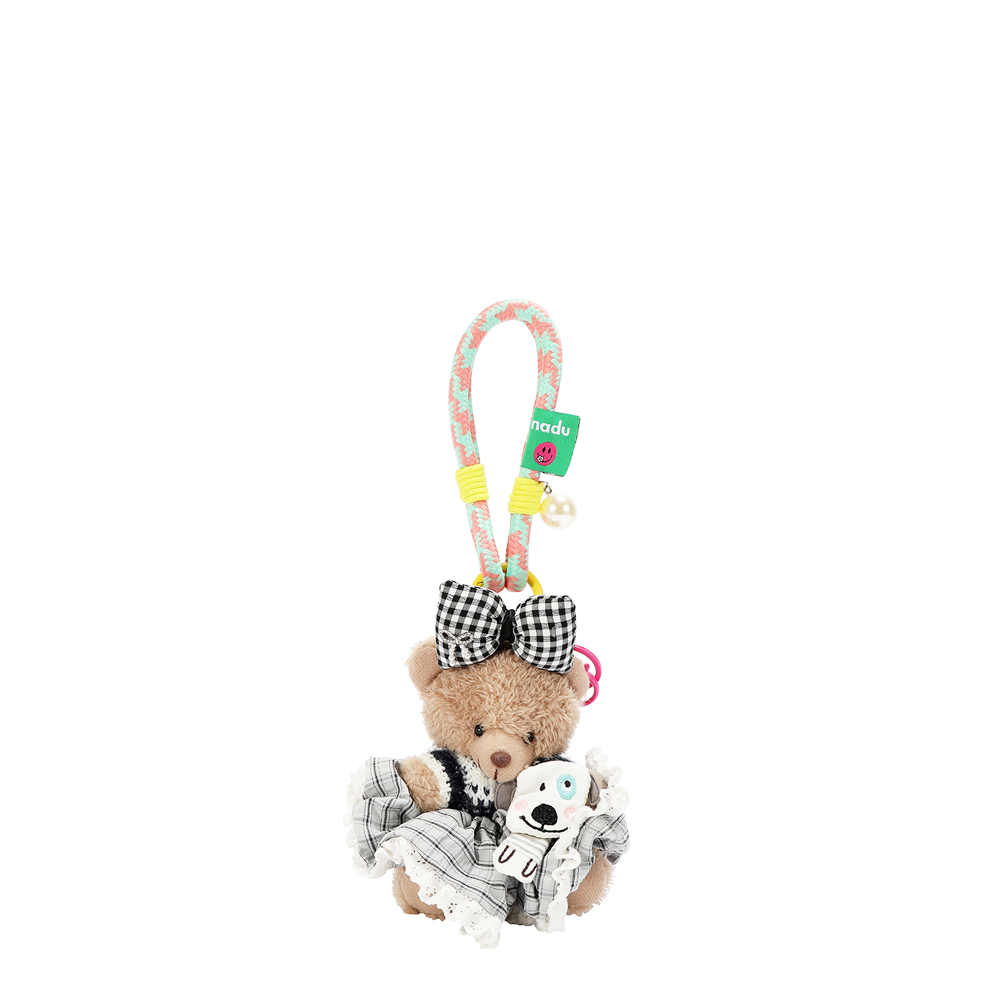 249113-EC Privjesak fashion NODUNADU Bear 16x8cm NN2626 P10