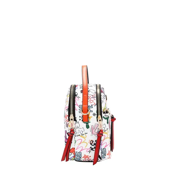 249128-EC Ruksak fashion NIKKY Just for fun White FW26 16x21x8cm NK13139-JFF-WH P12