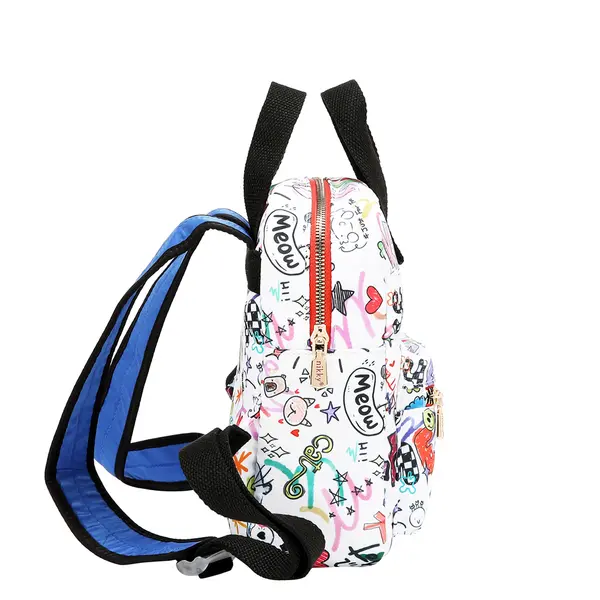 249133-EC Ruksak,torba,privjesak fashion set NIKKY JustForFunWhite FW26 NK13170-JFF-WH P12