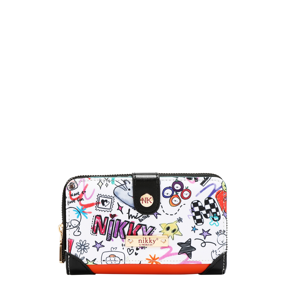 249135-EC Novčanik fashion NIKKY Just for fun White FW26 15x9x3 cm NK22522-JFF-WH P48