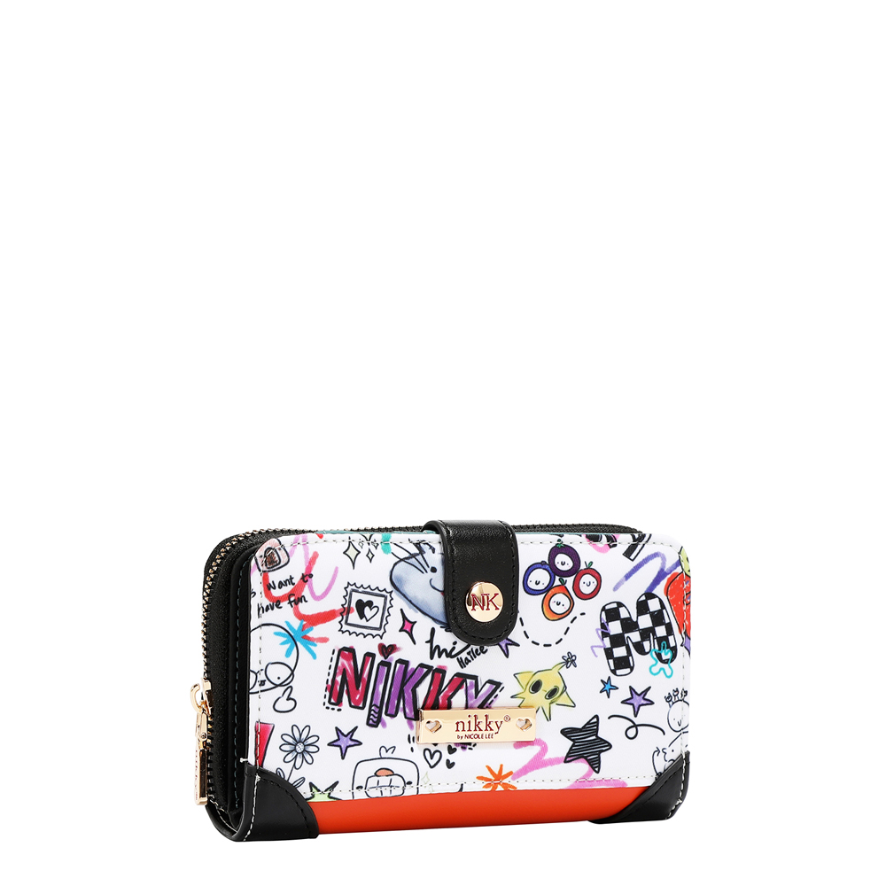 249135-EC Novčanik fashion NIKKY Just for fun White FW26 15x9x3 cm NK22522-JFF-WH P48
