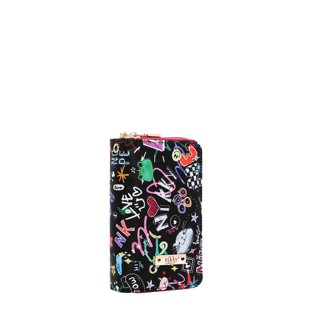 249136-EC Novčanik fashion NIKKY Just for fun Black FW26 10x16x4,5cm NK24003-JFF-BK P48
