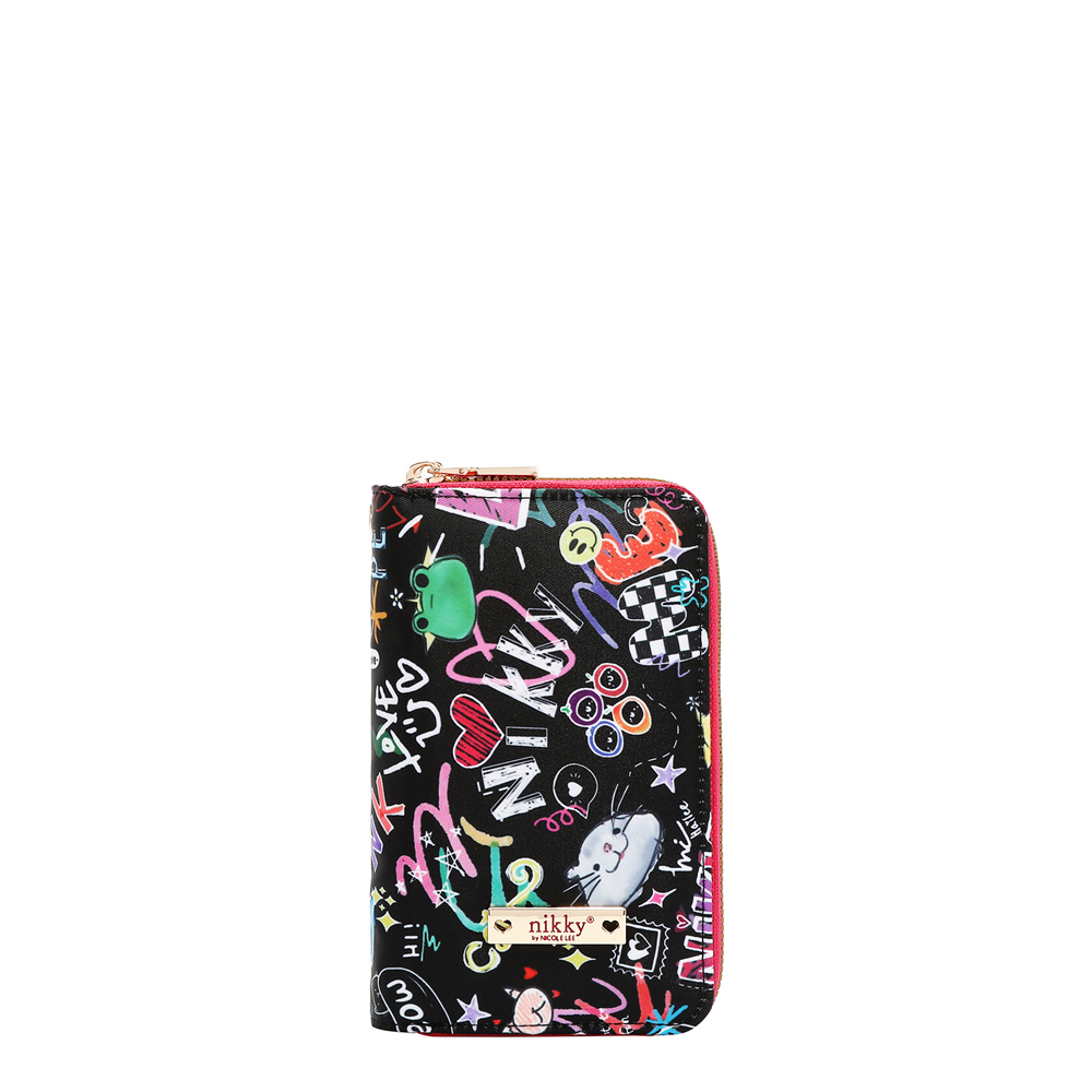 249136-EC Novčanik fashion NIKKY Just for fun Black FW26 10x16x4,5cm NK24003-JFF-BK P48