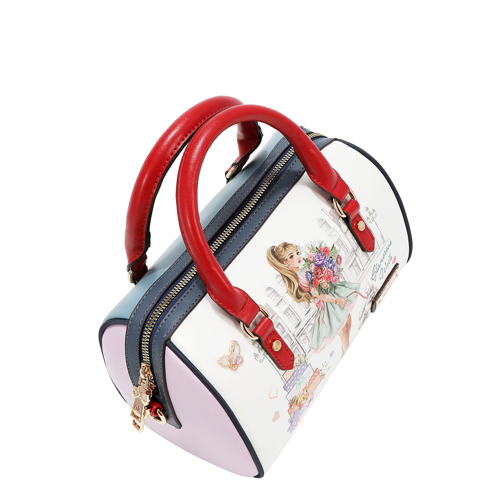 249141-EC Torba fashion NIKKY GlamorousWalkWhite FW26 24,5x15x14,5cm NK13215-GWK-WH P12