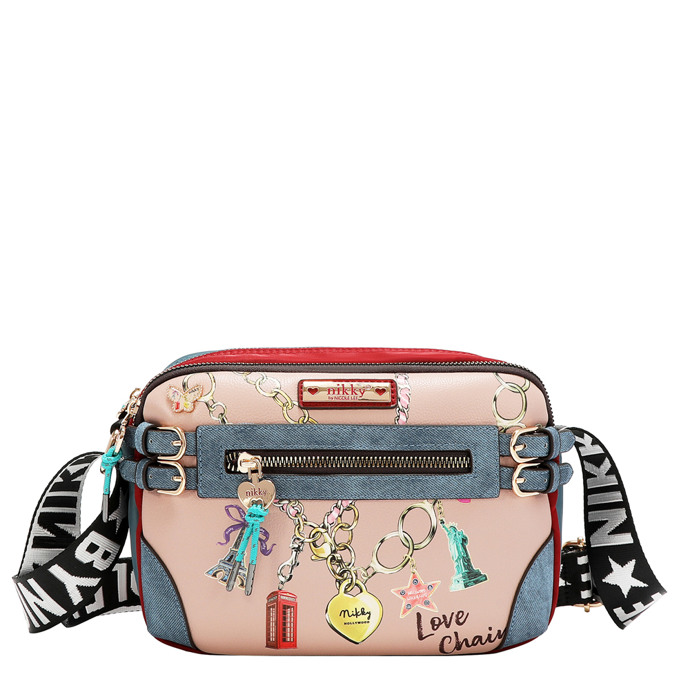 249148-EC Torba fashion NIKKY Love Chain FW26 23,5x17x7cm NK13222-LCN P12