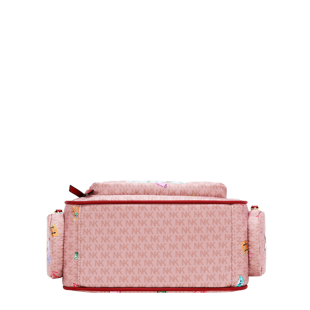 249150-EC Torba fashion NIKKY GlamorousWalkPink FW26 27,5x16x11cm NK13231-GWK-PK P12