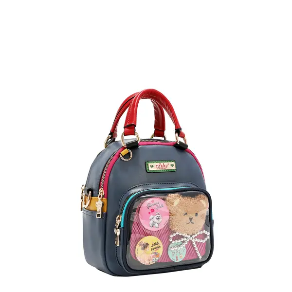 249152-EC Ruksak fashion NIKKY Multi FW26 19x21,5x10,5cm NK13244-MC P12